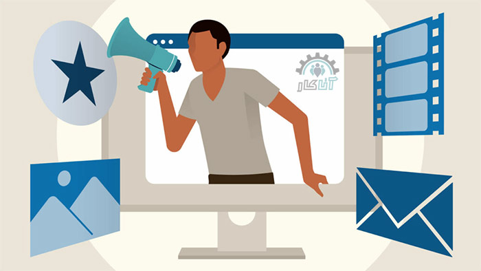 تبلیغات با طراحی وب سایت