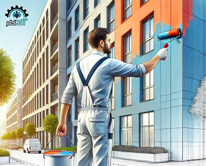 انتخاب رنگ مناسب نمای ساختمان