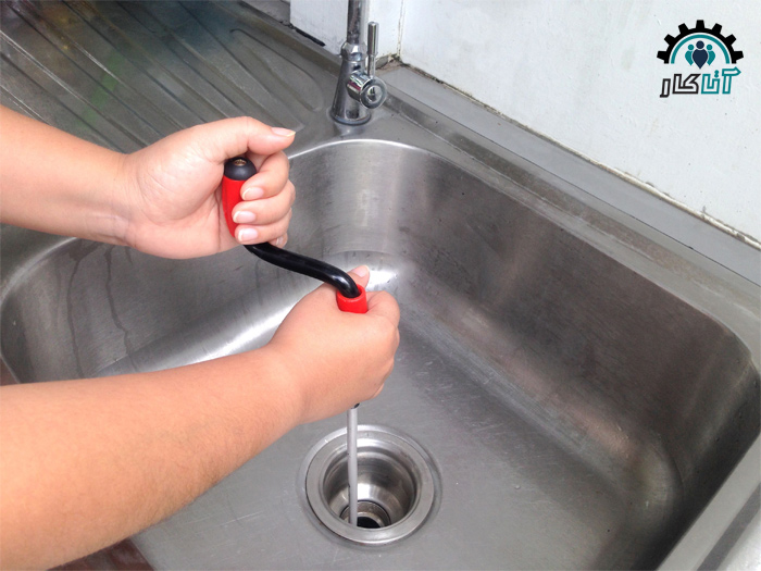 رفع گرفتگی سینگ ظرفشویی