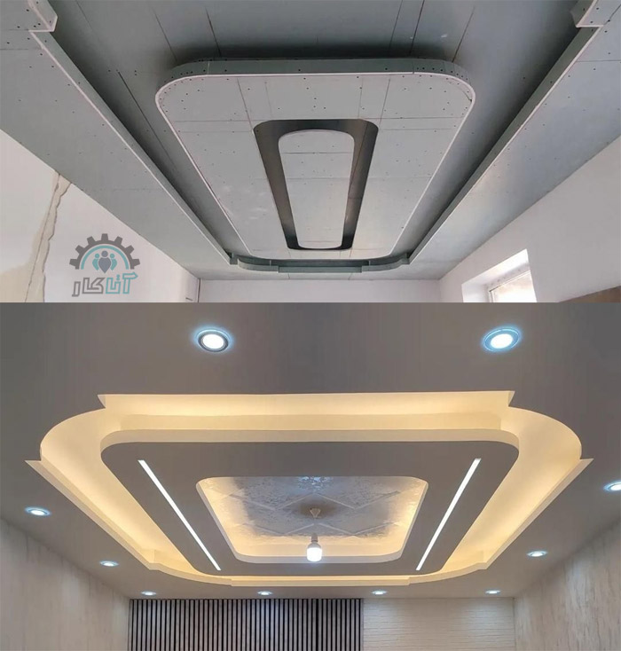 قبل و بعد اجرای کناف