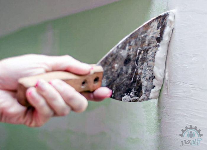 بتونه کاری قبل از رنگامیزی