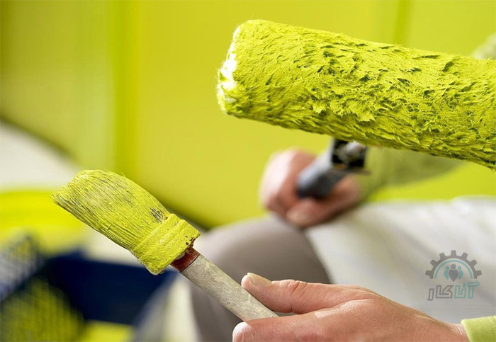 فرق بین قلم مو و غلطک