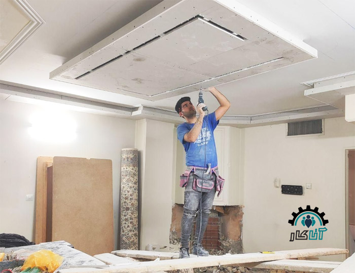 کناف کار حرفه ای