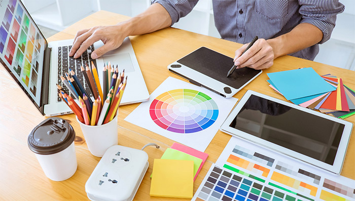 روانشناسی رنگ ها برای طراحی سایت
