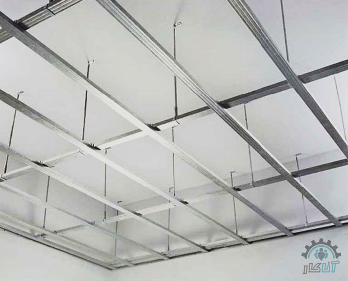 اجرای سازه سقف کاذب